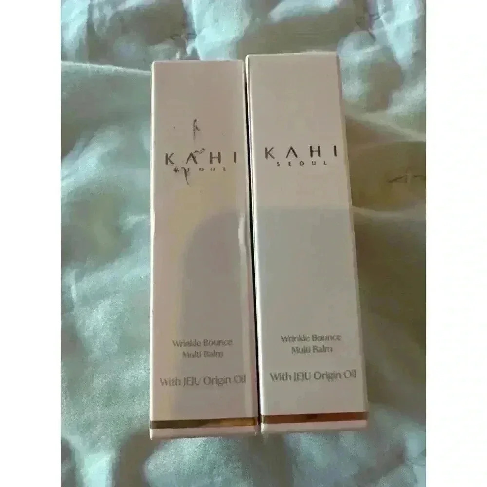 KAHI Wrinkle Bounce Multi Balm With JEJU Origin Oil - Facial Moisturizer -2 Pack